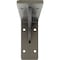 Ekena Millwork Embrey Steel Bracket, Hammered Silver 2"W x 10"D x 4 3/4"H BKTM02X10X04EBHSV - alternate 6